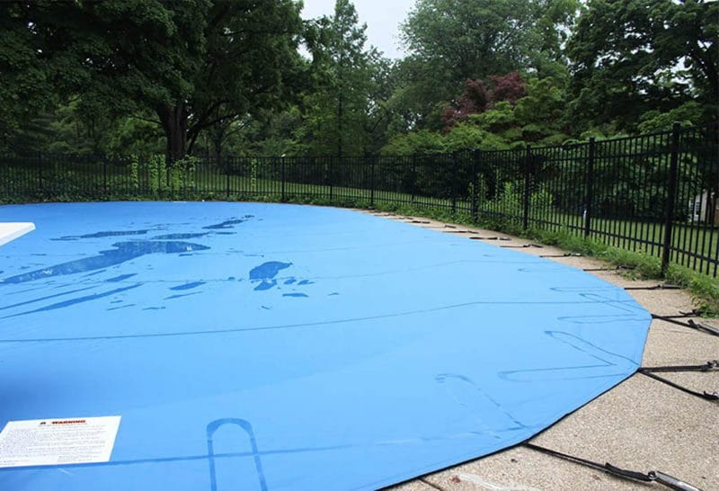 Pool Cover - Solid Cross-Star