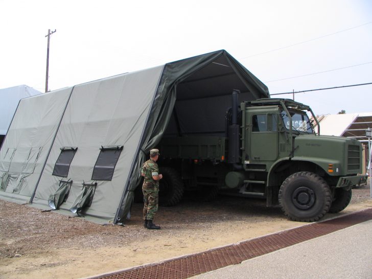 Military & Government Shelters and Vehicle Maintenance Shelters