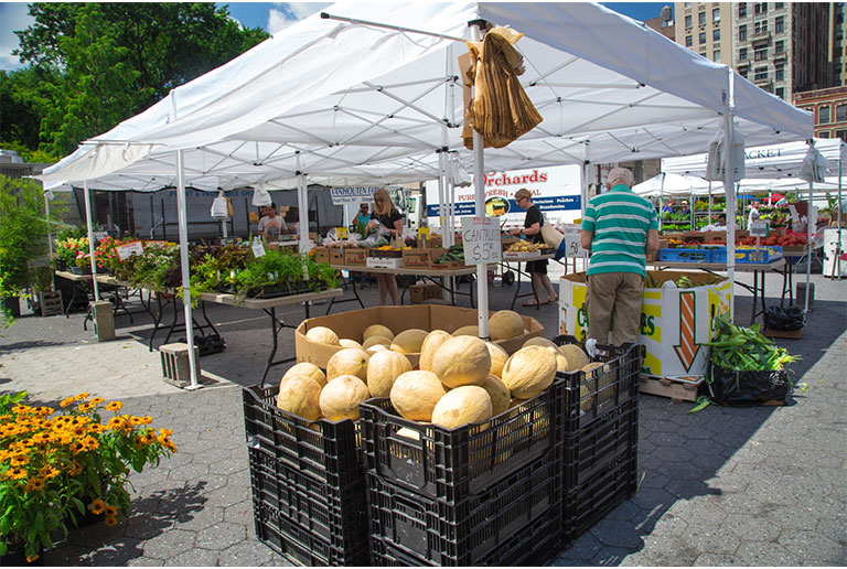 Stand Out In A Farmer's Market With A Custom Canopy Tent