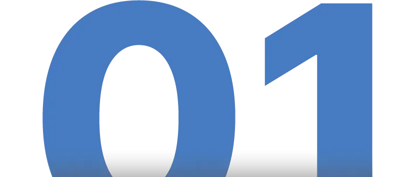 Abstract close-up of blue numbers or lettering on a white background.