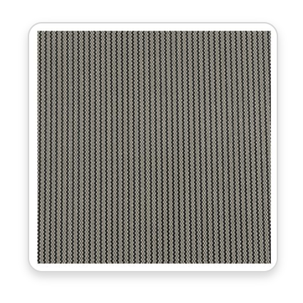 Light gray mesh fabric sample – square swatch with subtle vertical texture.