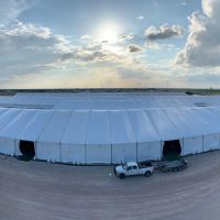 Data center site planning laydown yard