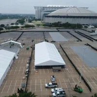 Large clear span building site evaluated using the compliance guidelines in our IBC 2024 structure checklist.